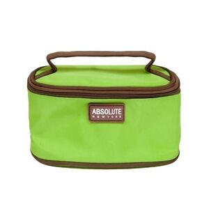 Absolute New York Green Micrifiber Cosmetic Bag- NEW!